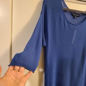 NWT: PARKHURST 3/4 Sleeve‎ Asymmetrical Knit